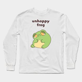 Unhoppy Frog Long Sleeve T-Shirt